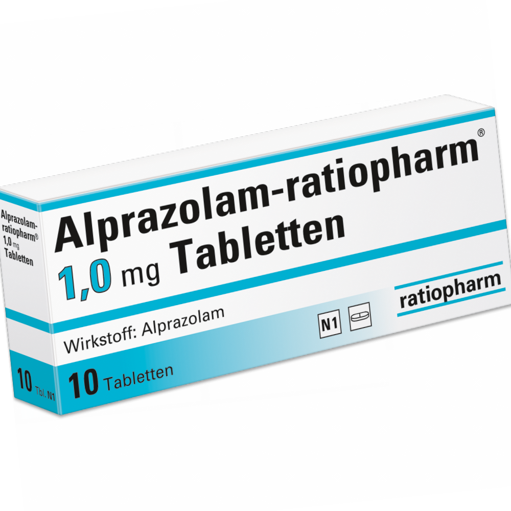 Alprazolam 1.0 mg tabletten