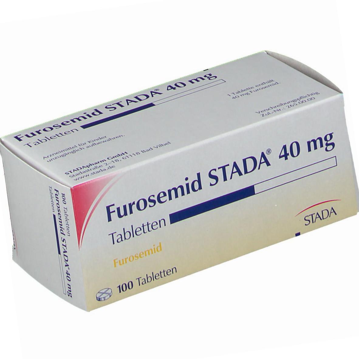 Furosemid 40 mg rezeptfrei kaufen